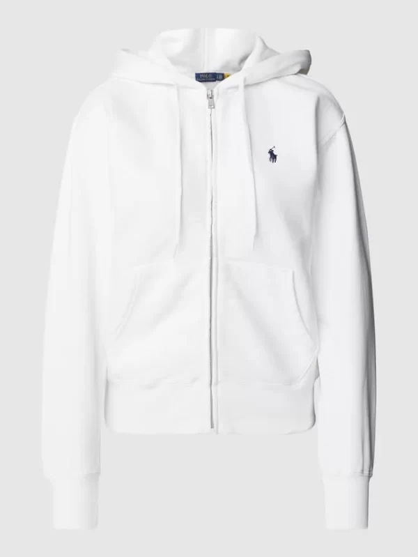 Polo Ralph Lauren Sweatjacke Mit Kapuze – Weiß 3