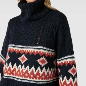 JOOP! Norwegerpullover Mit Rollkragen – Marineblau 11